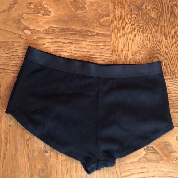 Auden Black Cotton Boy Short Sz Small - Picture 5 of 6